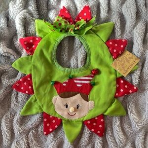 NWT Kirklands Christmas Bib